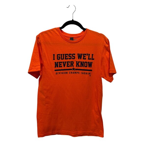 BREAKINGT Wear The Moment Men Orange T-Shirt SMALL - Picture 2 of 5